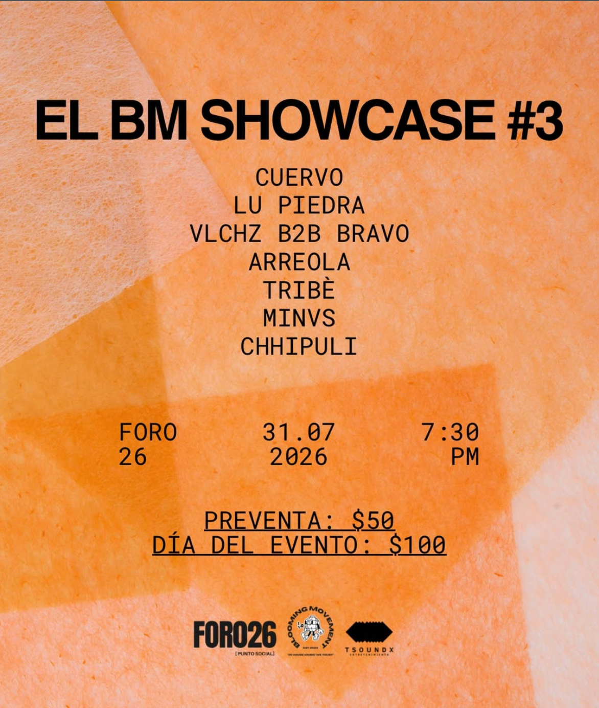 EL BM SHOWCASE #3 - FORO 26